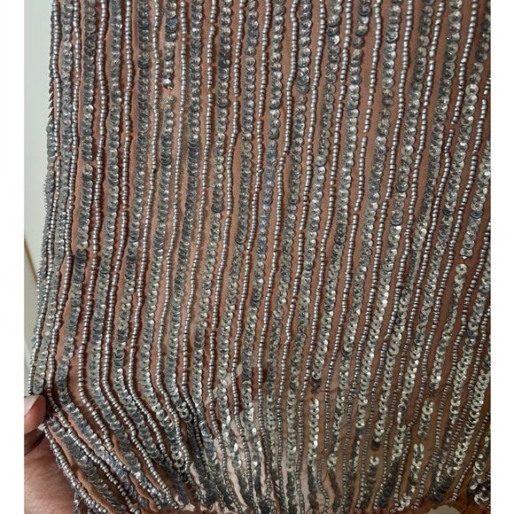 Karina Grimaldi Bali Silk Beaded Top Large - Picture 4 of 6